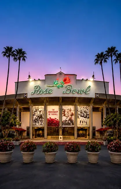 Rose Bowl Stadium Chauffeured Transportation
